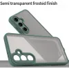 Coque arrière Phonesta AirFrost pour Samsung Galaxy S24 FE - Vert mat 4