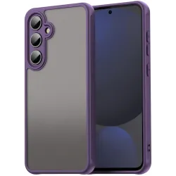 Coque arrière Phonesta AirFrost pour Samsung Galaxy S24 FE - Violet mat