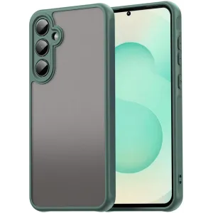 Coque arrière Phonesta AirFrost pour Samsung Galaxy S25 Plus/S24 Plus - Vert mat