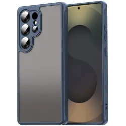 Coque arrière Phonesta AirFrost pour Samsung Galaxy S25 Ultra - Bleu mat