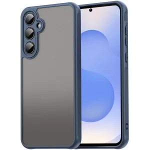 Coque arrière Phonesta AirFrost pour Samsung Galaxy S25/S24 - Bleu mat