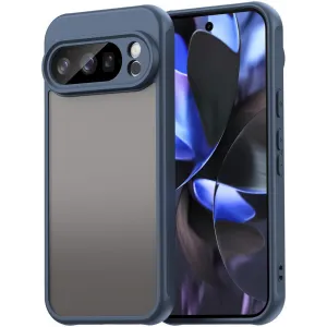 Coque arrière Phonesta AirFrost pour Google Pixel 10 Pro - Bleu mat