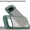 Coque arrière Phonesta AirFrost pour Google Pixel 10 Pro - Vert mat 3