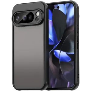 Coque arrière Phonesta AirFrost pour Google Pixel 10 Pro - Noir mat