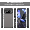 Coque arrière Phonesta AirFrost pour Google Pixel 10 Pro - Noir mat 1
