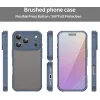 Coque arrière Phonesta AirFrost pour Apple iPhone 17 Pro - Bleu mat 1