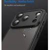 Coque arrière Phonesta AirFrost pour Apple iPhone 17 Pro - Noir mat 6