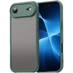 Coque arrière Phonesta AirFrost pour Apple iPhone Air - Vert mat