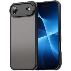 Coque arrière Phonesta AirFrost pour Apple iPhone Air - Noir mat