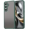 Coque arrière Phonesta AirFrost pour Samsung Galaxy S25 FE - Vert mat 0