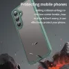 Coque arrière Phonesta AirFrost pour Samsung Galaxy S25 FE - Vert mat 3