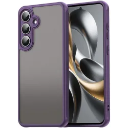 Coque arrière Phonesta AirFrost pour Samsung Galaxy S25 FE - Violet mat