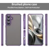 Coque arrière Phonesta AirFrost pour Samsung Galaxy S25 FE - Violet mat 1
