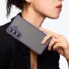 Coque arrière Phonesta AirFrost pour Samsung Galaxy S25 FE - Violet mat 2