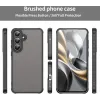 Coque arrière Phonesta AirFrost pour Samsung Galaxy S25 FE - Noir mat 1