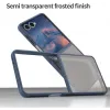 Coque arrière Phonesta AirFrost pour Samsung Galaxy Z Flip 7 - Bleu mat 4