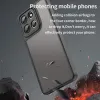 Coque arrière Phonesta AirFrost pour Motorola Moto G86 - Noir mat 3