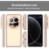 Coque arrière Phonesta AirFrost pour Xiaomi 15 Ultra - Beige sable mat 1