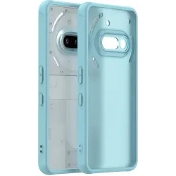 Coque arrière Phonesta AirFrost pour Nothing Phone (3a) - Bleu givré mat