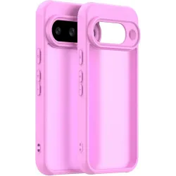 Coque arrière Phonesta AirFrost pour Google Pixel 10 - Rose bonbon mat