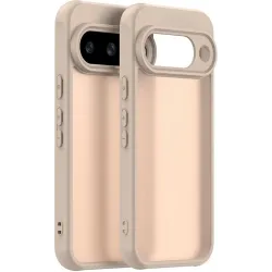 Coque arrière Phonesta AirFrost pour Google Pixel 10 - Beige sable mat