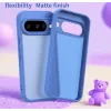 Coque arrière Phonesta AirFrost pour Google Pixel 10 - Bleu saphir mat 5
