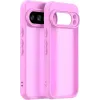 Coque arrière Phonesta AirFrost pour Google Pixel 10 Pro - Rose bonbon mat 0
