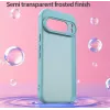Coque arrière Phonesta AirFrost pour Google Pixel 10 Pro - Bleu givré mat 4