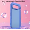 Coque arrière Phonesta AirFrost pour Google Pixel 10 Pro - Bleu saphir mat 4