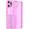 Coque arrière Phonesta AirFrost pour Nothing CMF Phone 2 Pro - Rose bonbon mat 0