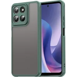 Coque arrière Phonesta AirFrost pour Motorola Moto G57 Power - Vert mat