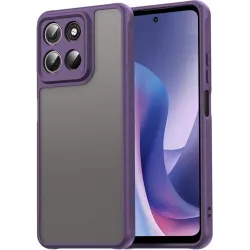 Coque arrière Phonesta AirFrost pour Motorola Moto G57 Power - Violet mat