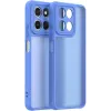 Coque arrière Phonesta AirFrost pour Motorola Moto G57 Power - Bleu saphir mat 0