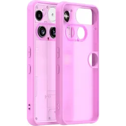 Coque arrière Phonesta AirFrost pour Nothing Phone (3) - Rose bonbon mat