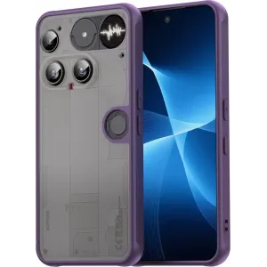 Coque arrière Phonesta AirFrost pour Nothing Phone (3) - Violet mat
