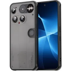 Coque arrière Phonesta AirFrost pour Nothing Phone (3) - Noir mat