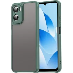 Coque arrière Phonesta AirFrost pour Motorola Moto G06/G06 Power - Vert mat