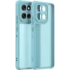 Coque arrière Phonesta AirFrost pour Motorola Moto G86/G86 Power - Bleu givré mat 0