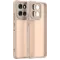 Coque arrière Phonesta AirFrost pour Motorola Moto G86/G86 Power - Beige sable mat