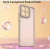 Coque arrière Phonesta AirFrost pour Motorola Moto G86/G86 Power - Beige sable mat 4