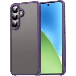 Coque arrière Phonesta AirFrost pour Samsung Galaxy S26 - Violet mat