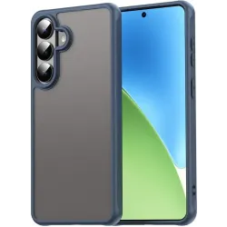 Coque arrière Phonesta AirFrost pour Samsung Galaxy S26 Plus - Bleu mat