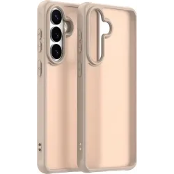 Coque arrière Phonesta AirFrost pour Samsung Galaxy S26 Plus - Beige sable mat