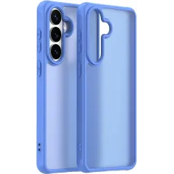 Coque arrière Phonesta AirFrost pour Samsung Galaxy S26 Plus - Bleu saphir mat