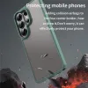 Coque arrière Phonesta AirFrost pour Samsung Galaxy S26 Ultra - Vert mat 3