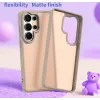 Coque arrière Phonesta AirFrost pour Samsung Galaxy S26 Ultra - Beige sable mat 7