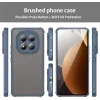Coque arrière Phonesta AirFrost pour Xiaomi Redmi Note 15 Pro 4G - Bleu mat 3