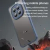 Coque arrière Phonesta AirFrost pour Xiaomi Redmi Note 15 Pro 4G - Bleu mat 5