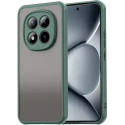 Coque arrière Phonesta AirFrost pour Xiaomi Redmi Note 15 Pro Plus / Xiaomi Poco M8 Pro - Vert mat