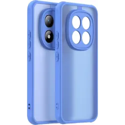 Coque arrière Phonesta AirFrost pour Xiaomi Redmi Note 15 Pro Plus / Xiaomi Poco M8 Pro - Bleu saphir mat